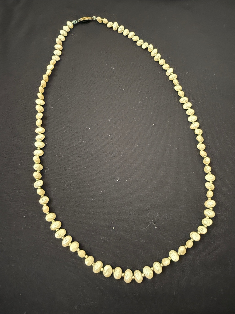 Gold-Tone Beaded Women's Necklace